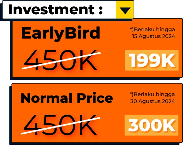 Harga Early Bird